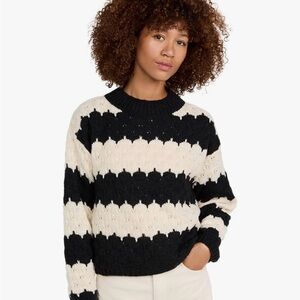 Chic Striped Women's Sweater